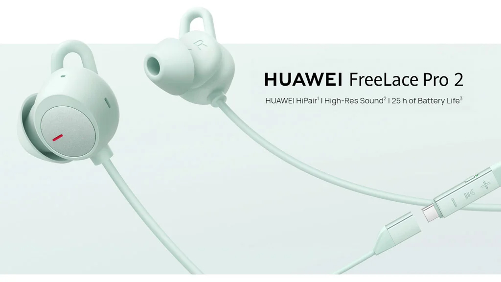 Tai nghe đeo cổ Huawei FreeLace Pro 2 với chống ồn ANC 2.0 thông minh