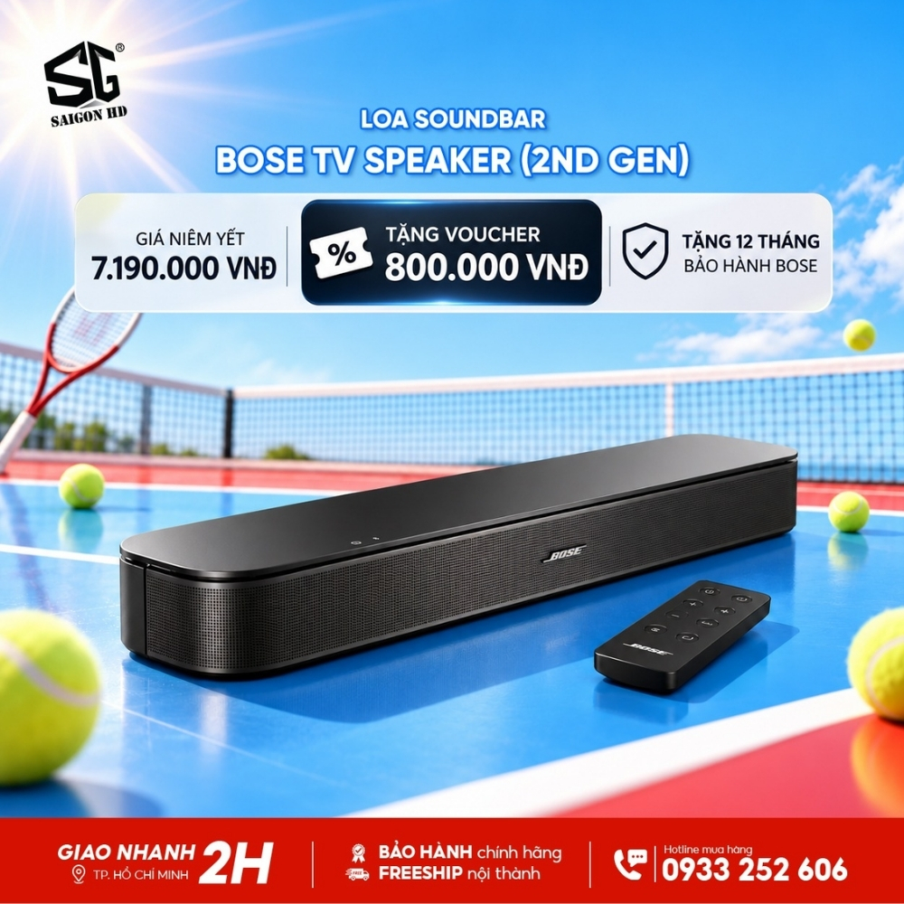 Ưu đ&atilde;i tai nghe v&agrave; loa soundbar Bose tại SAIGON HD