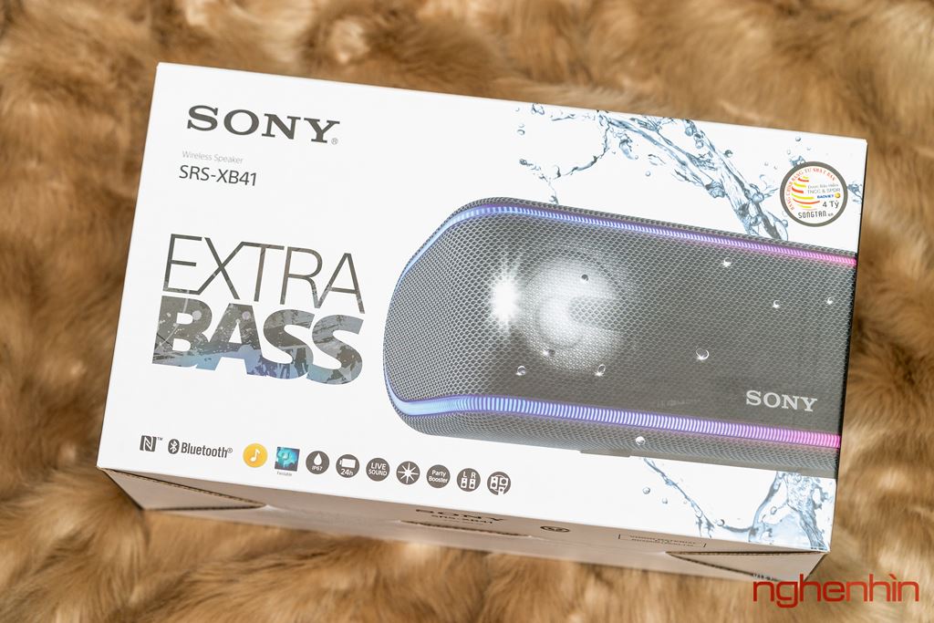 Đánh giá loa di động Sony Extra Bass XB41 - Chất âm uy lực, nhiều tính năng phụ trợ