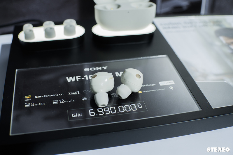 Tai nghe true-wireless Sony WF-1000XM5