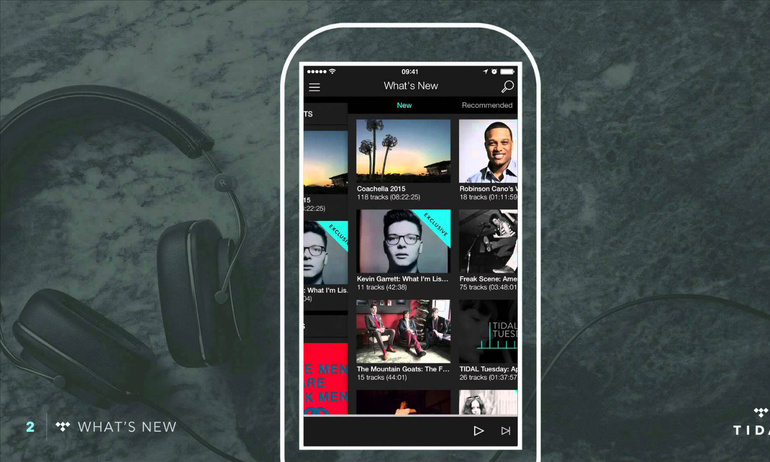 Tidal bổ sung tính năng 