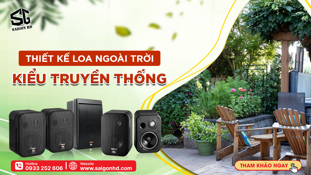 Lắp đặt loa sân vườn & những lưu ý không thể bỏ qua