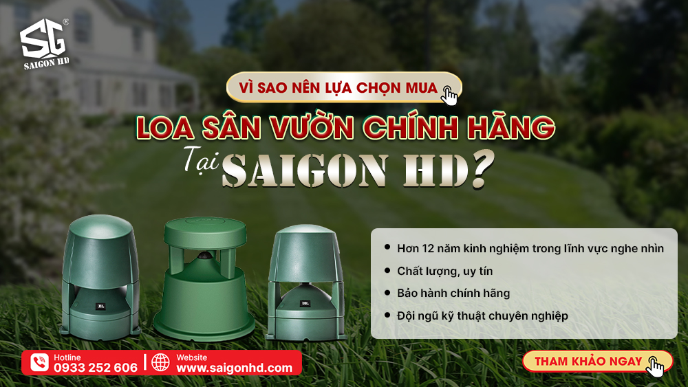 Lắp đặt loa sân vườn & những lưu ý không thể bỏ qua