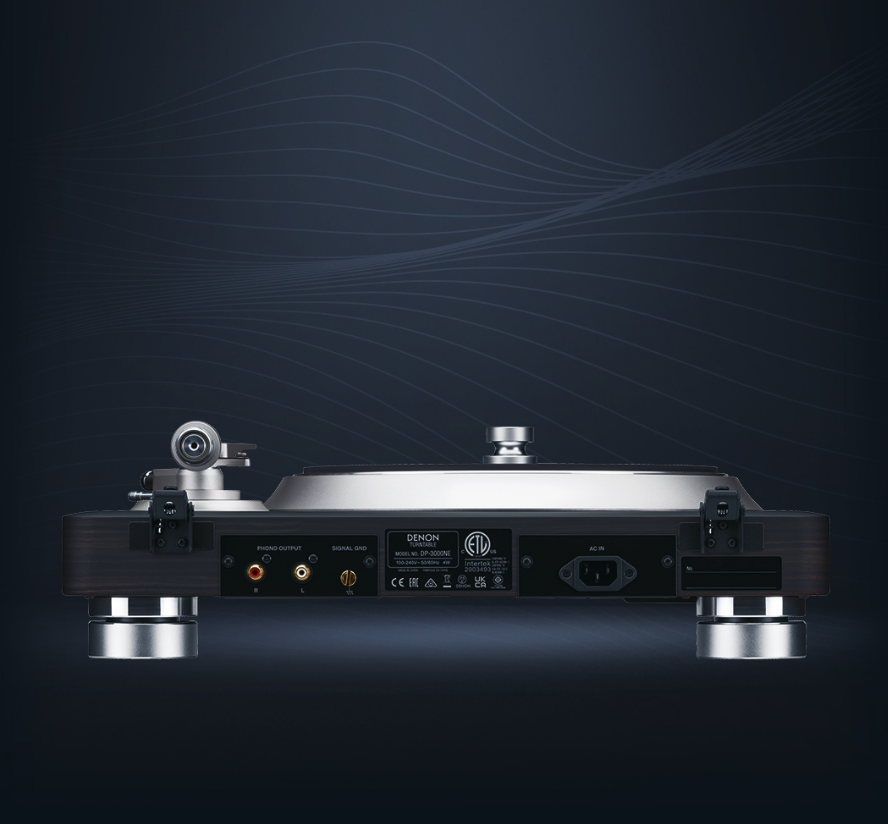 Denon trình làng mâm đĩa than direct-drive đầu bảng DP-3000NE