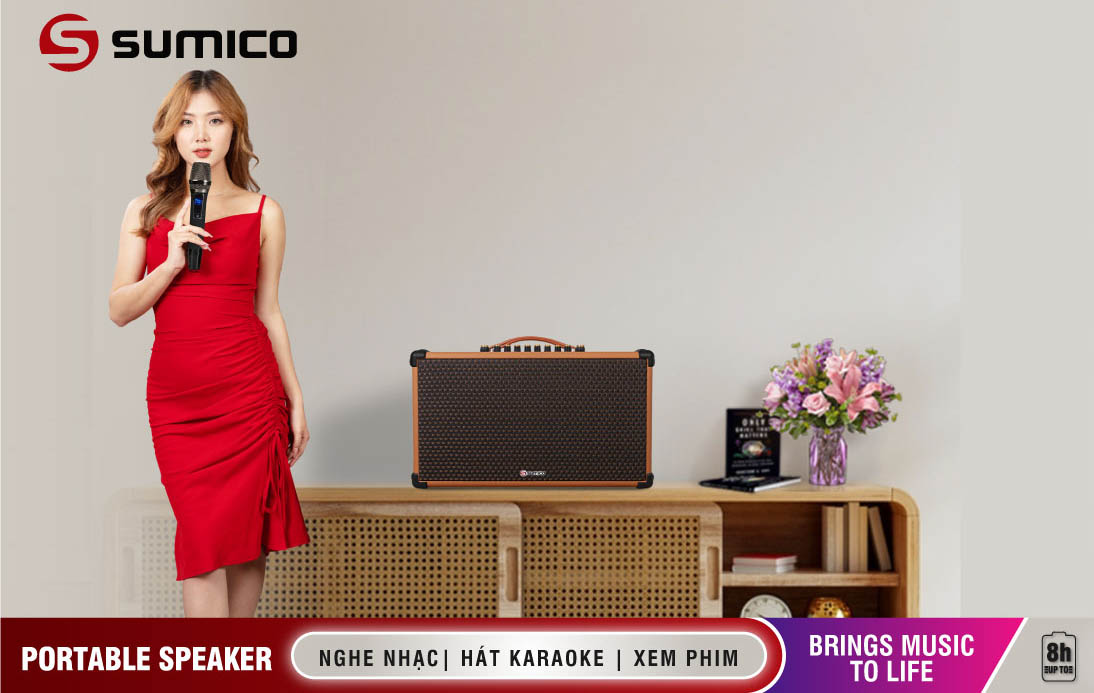 Ra mắt SUMICO BT-S65 mới: Loa karaoke di động xách tay cao cấp nâng tầm giải trí, giá 8,5 triệu đồng