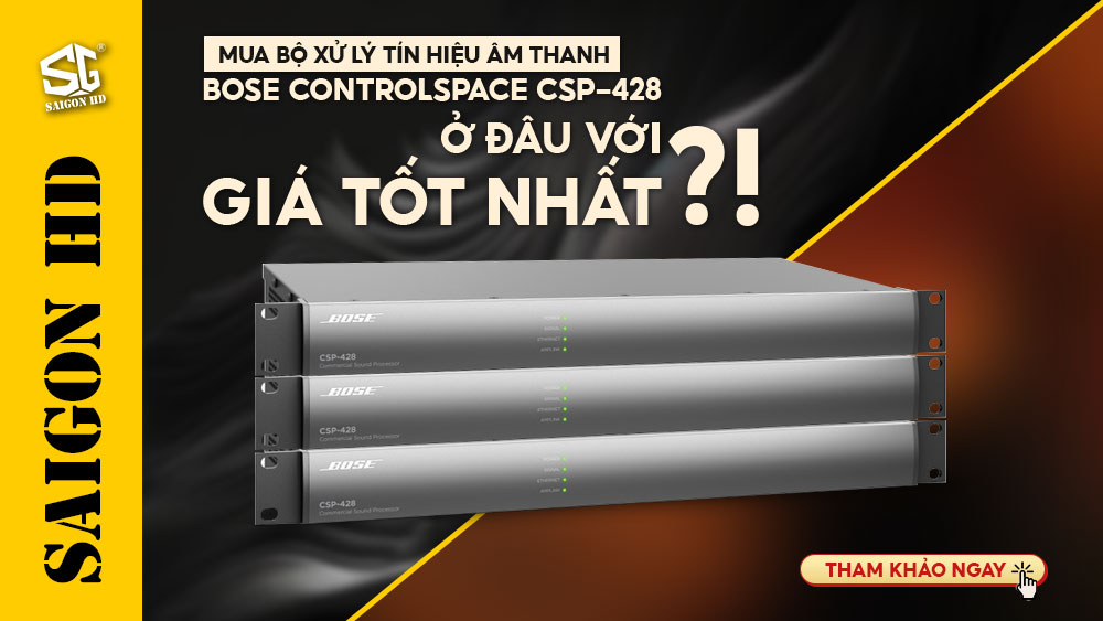 Mua Bộ Xử Lý Tín Hiệu Bose Controlspace CSP-428