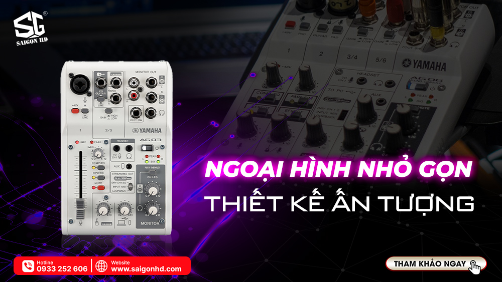 Ngoại hình nhỏ gọn, thiết kế ấn tượng