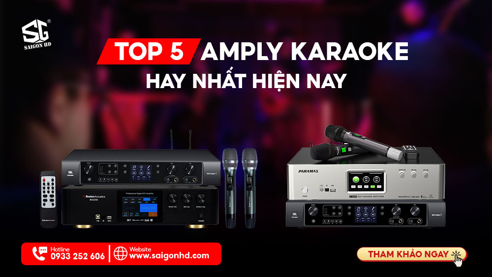 TOP 5 AMPLY KARAOKE HAY NHẤT HIỆN NAY