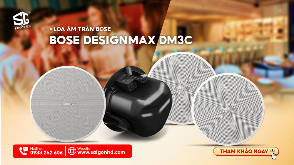 LOA ÂM TRẦN BOSE DESIGNMAX DM3C