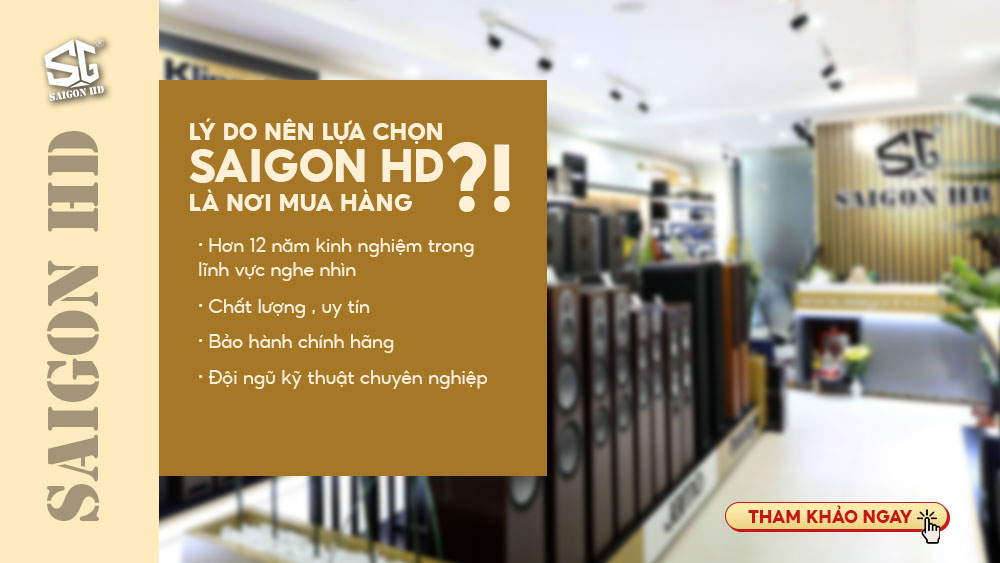 LÝ DO NÊN CHỌN SAIGON HD LÀM NƠI MUA SẮM?