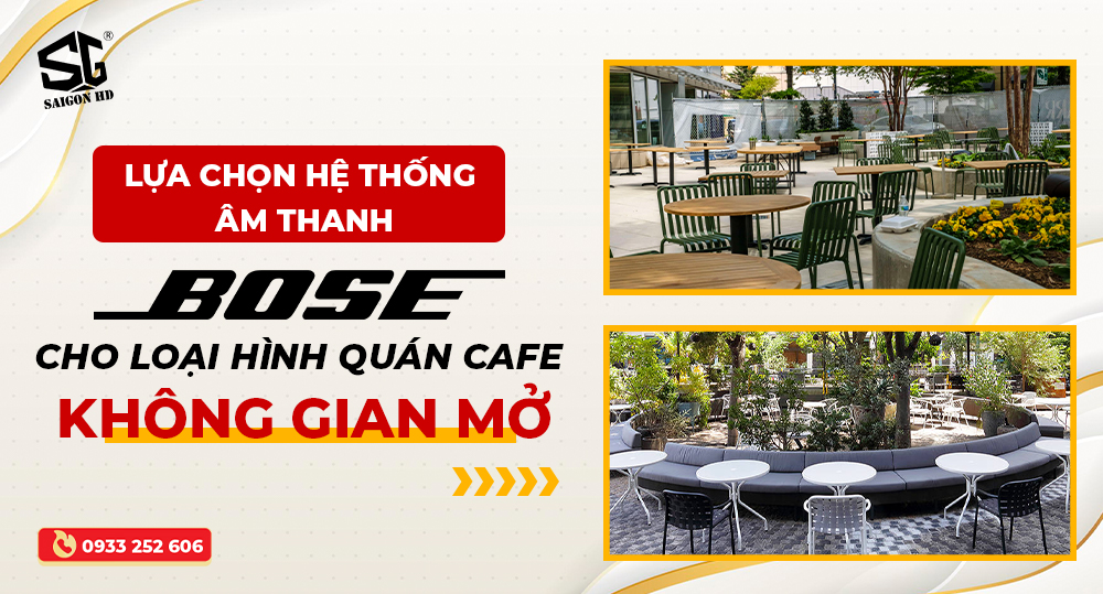 TOP LOA BOSE CHO QUAN CAFE 50M