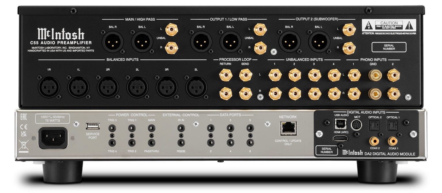 Giải đáp một số thắc mắc về McIntosh C55 và McIntosh C2800