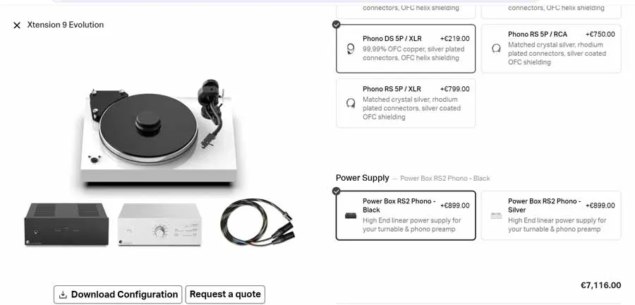 Mâm đĩa than Pro-ject Xtension 9 tùy biến theo ý muốn người dùng