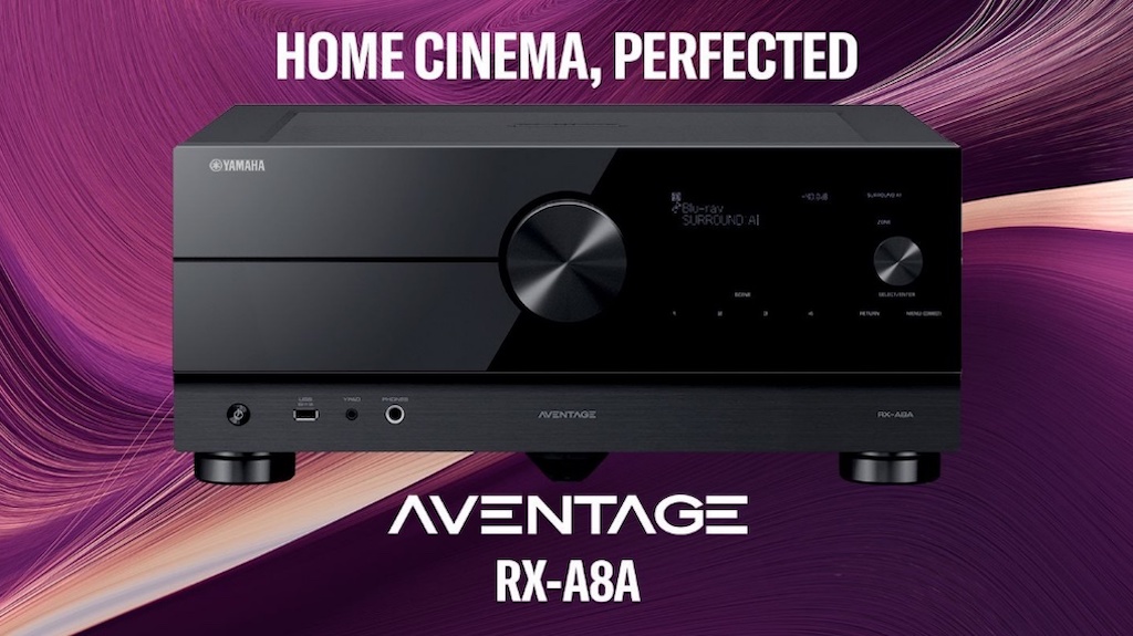 Nâng tầm giải trí tại gia với AV receiver RX-A8A và hệ loa chuyên nghiệp của Yamaha