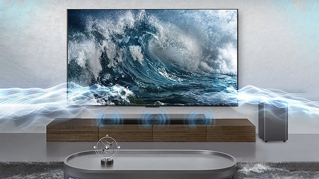 TCL ra mắt loa soundbar S55H công suất 220W với khả năng tạo hiệu ứng âm thanh Dolby Atmos 5.1.4
