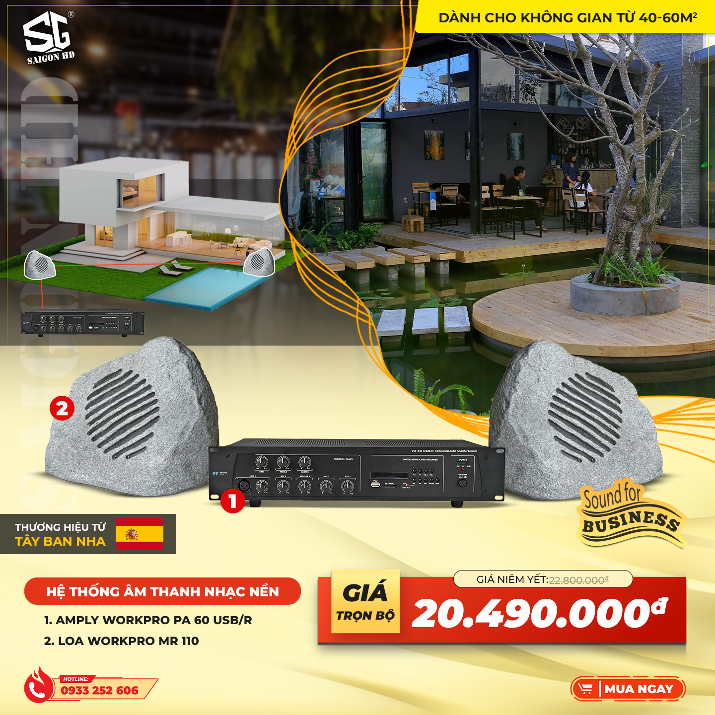 Top 9 Giải pháp âm thanh nhạc nền giá rẻ