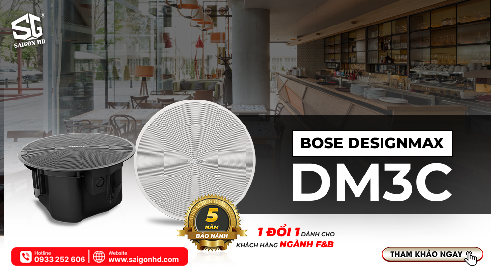 Loa âm trần Bose Designmax DM3C