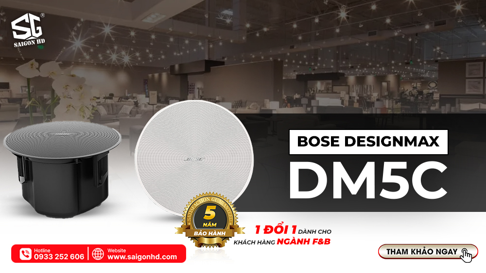 Loa âm trần Bose Designmax DM5C 