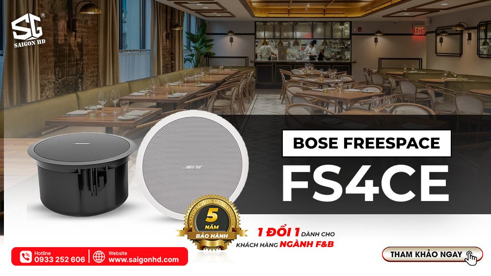 Loa âm trần Bose Freespace FS4CE