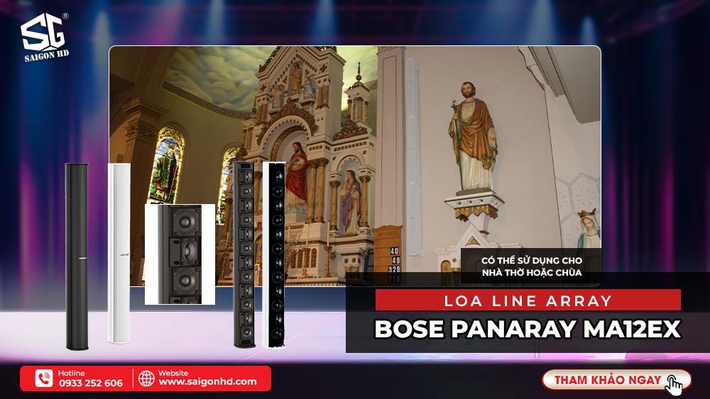 Loa Bose Panaray MA 12EX