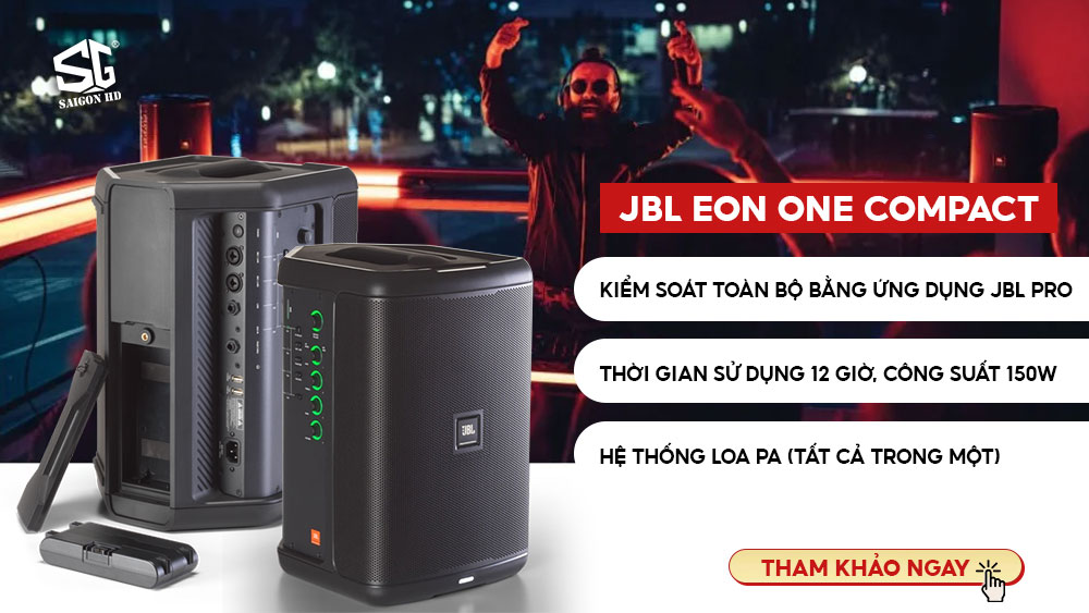 Loa PA Active di động JBL Eon One Compact