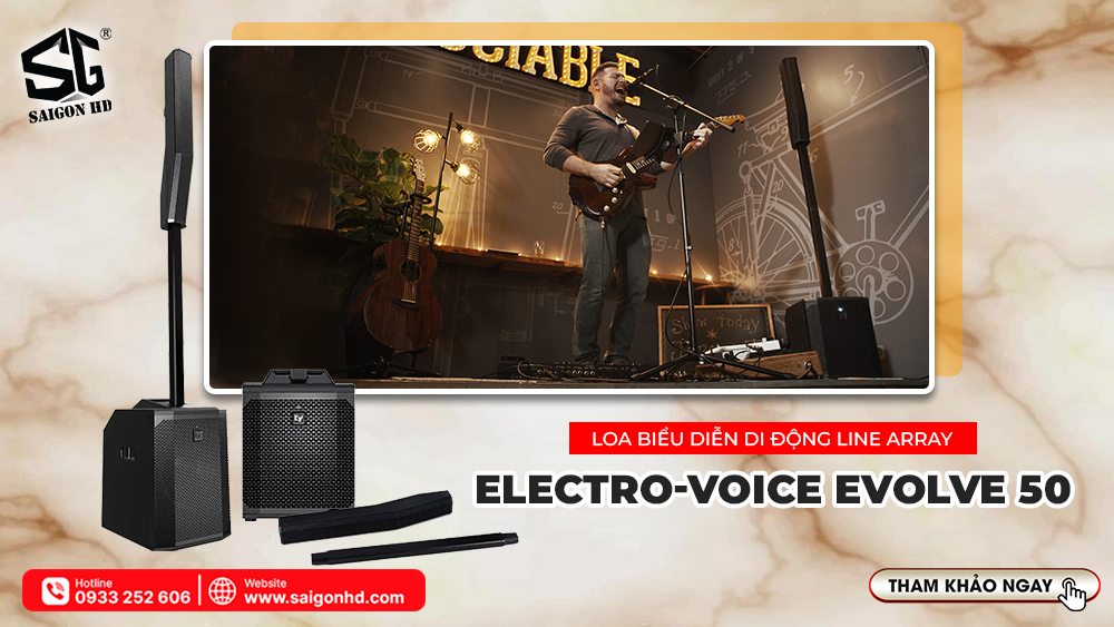 Loa Biểu Diễn Di Động Line Array Electro-Voice Evolve 50