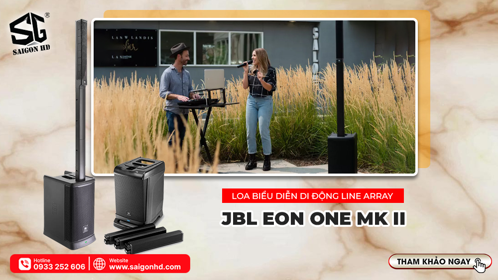 Loa Biểu Diễn Di Động Line Array JBL Eon One MK II