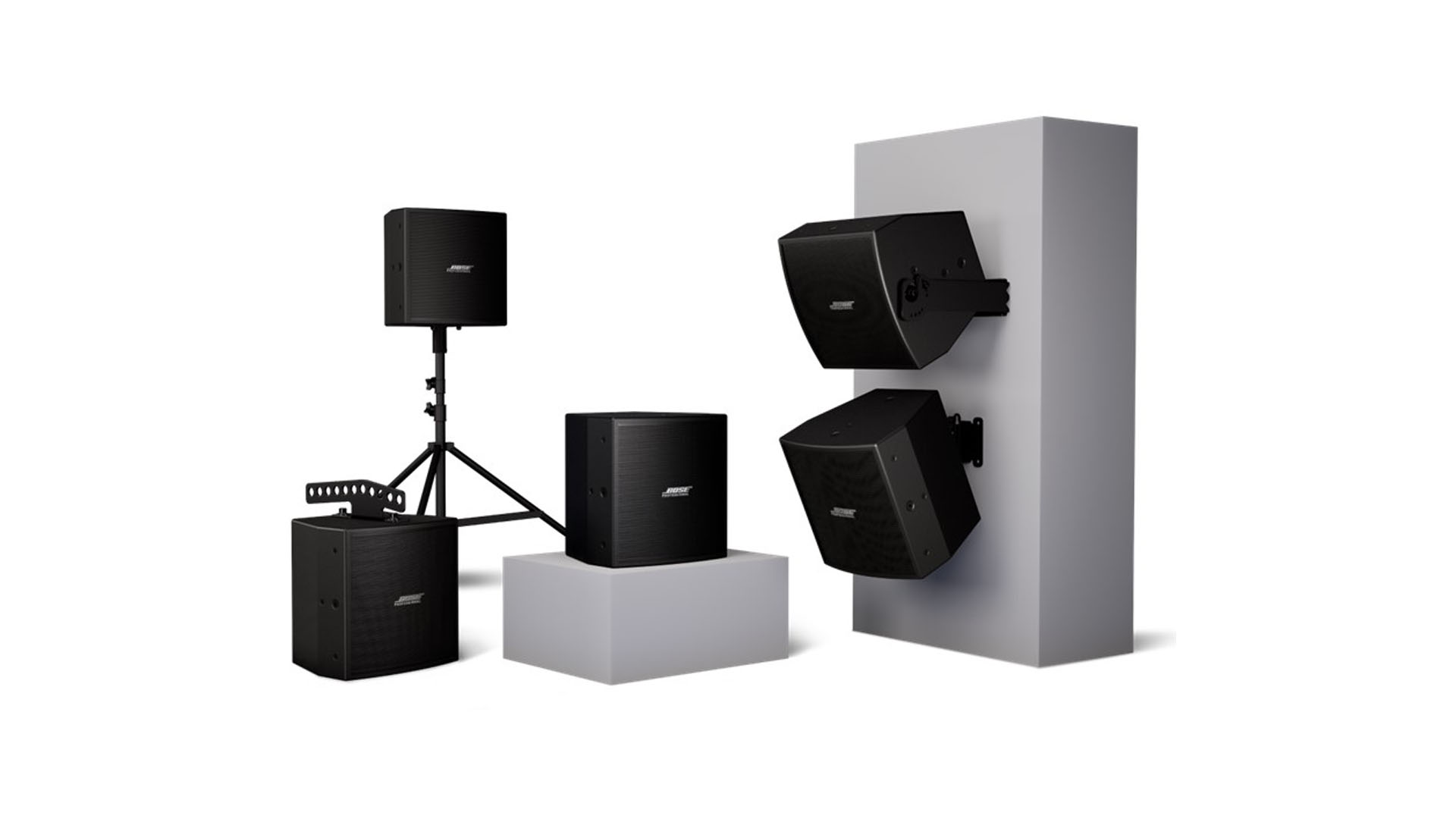 Dòng loa chuyên nghiệp đồng trục toàn dải Bose Professional Forum FC Multipurpose Series mới nhất 2025