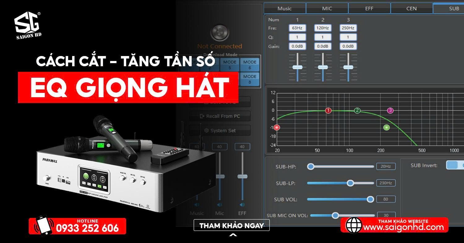 EQ Giọng Hát: Cách Cắt – Tăng Tần Số Để Giọng Sáng, Rõ Và Hạn Chế Chói Gắt