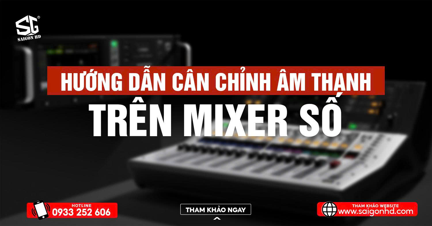 Hướng Dẫn Cân Chỉnh Âm Thanh Anti-Hú (Anti Feedback) Trên Mixer Số: Chuẩn Kỹ Thuật & Dễ Làm