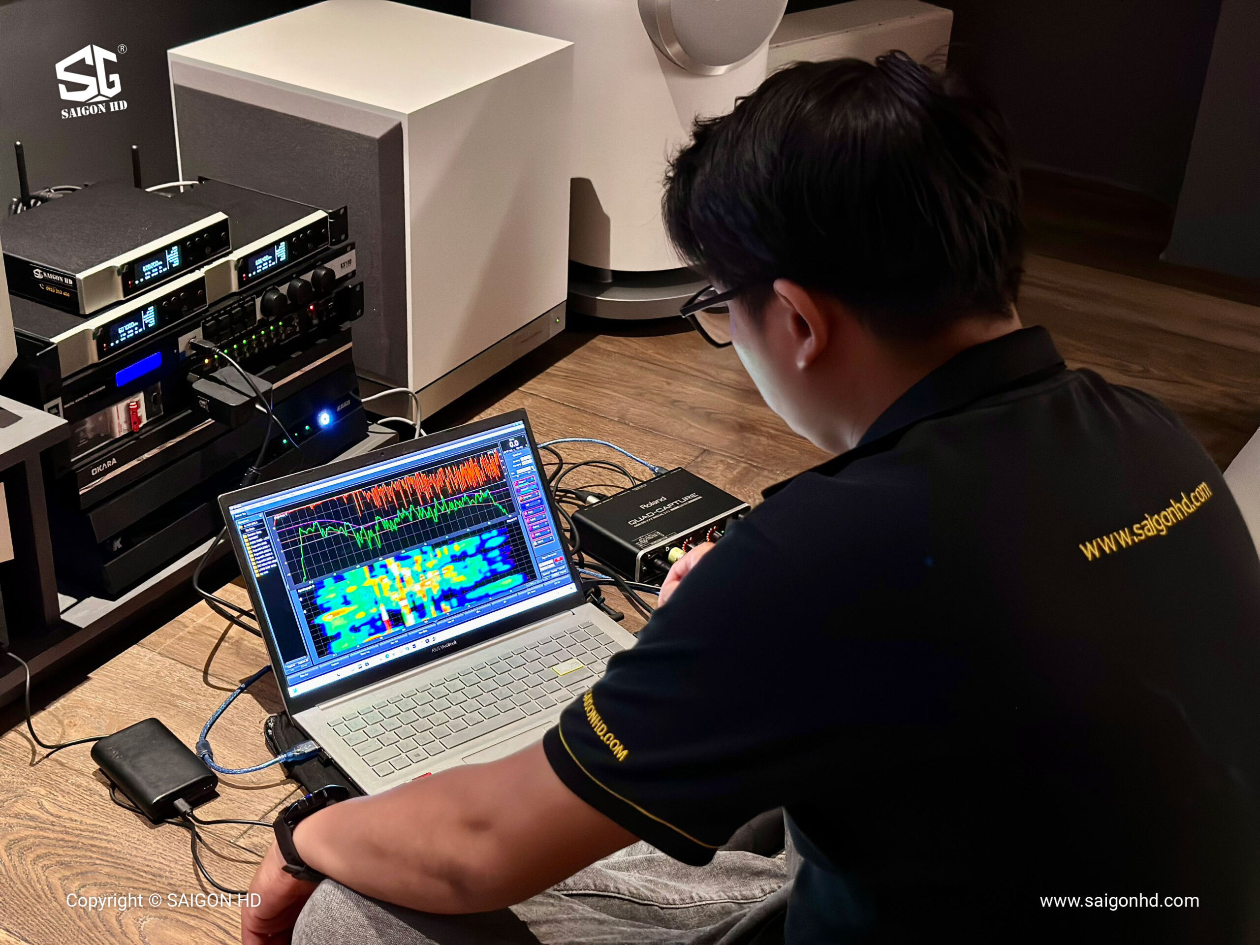 Cách đo tần số phòng karaoke bằng RTA để cân chỉnh đúng khoa học