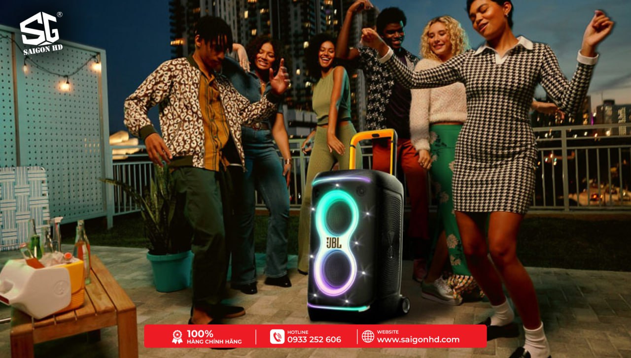 Loa Karaoke di động JBL PartyBox Stage 520 chính hãng giá rẻ nhất