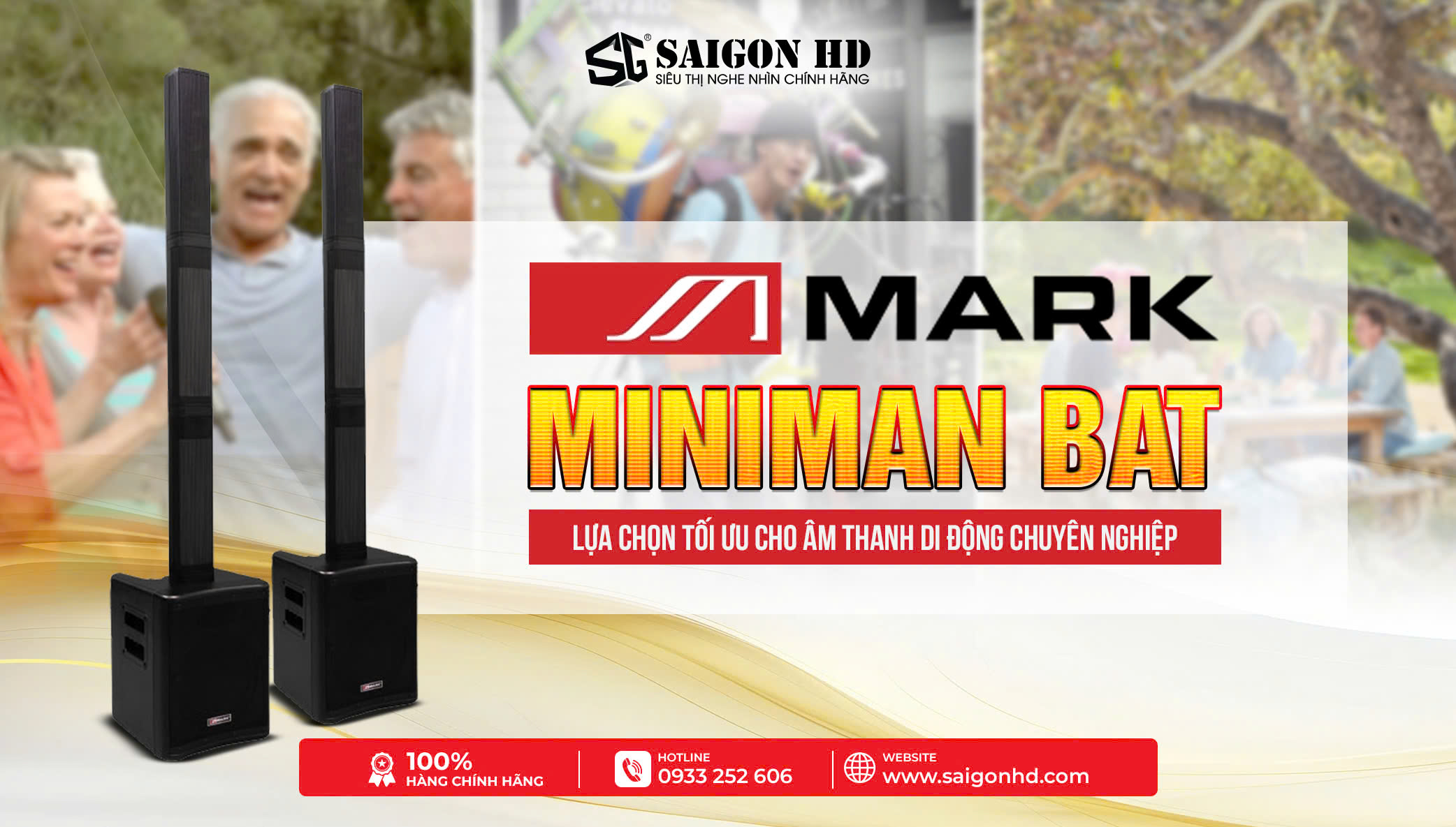 MARK Miniman BAT – Lựa Chọn Tối Ưu Cho Âm Thanh Di Động Chuyên Nghiệp