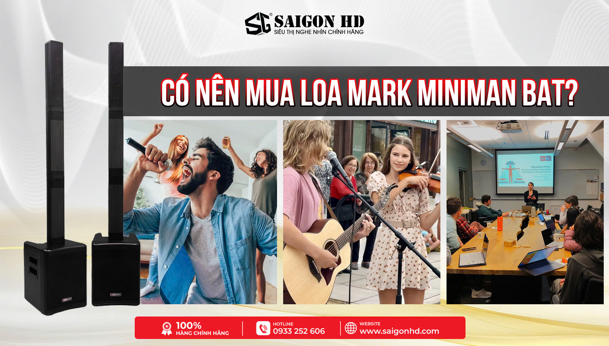 MARK Miniman BAT – Lựa Chọn Tối Ưu Cho Âm Thanh Di Động Chuyên Nghiệp