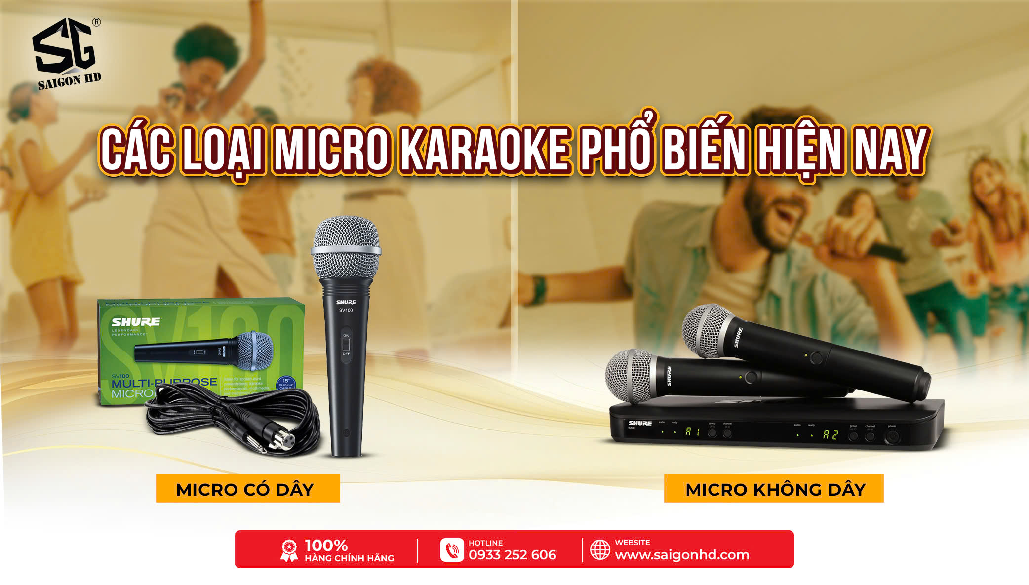 Micro Karaoke Loại Nào Tốt? Top 5 Micro Không Dây Hot Nhất 2025