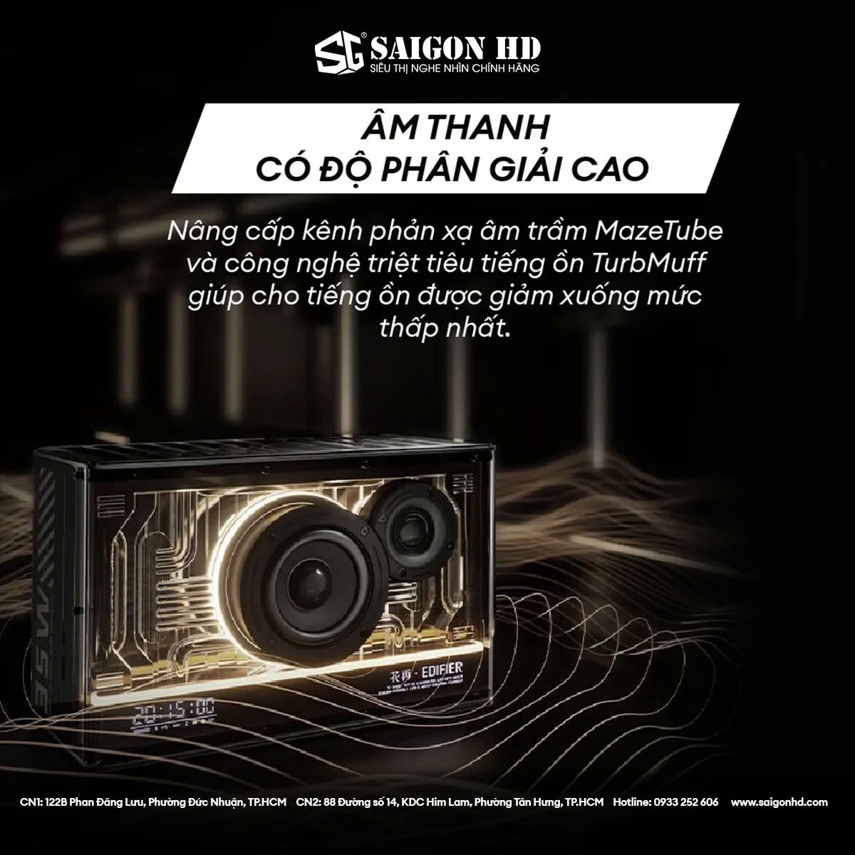 Khám phá Edifier QD35: Mẫu loa Bluetooth hoàn hảo cho không gian làm việc và giải trí