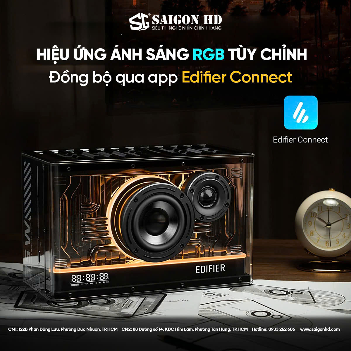 Khám phá Edifier QD35: Mẫu loa Bluetooth hoàn hảo cho không gian làm việc và giải trí