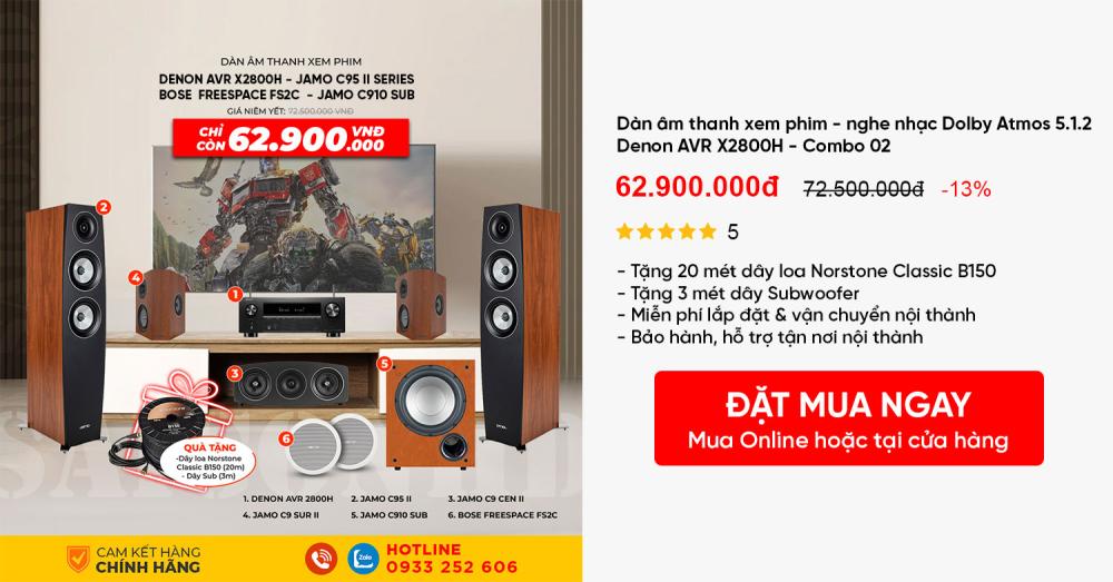 Gợi Ý 13 Dàn Âm Thanh Gia Đình Xem Phim Tại Gia 2025 – Chất Lượng Rạp Phim Ngay Tại Nhà
