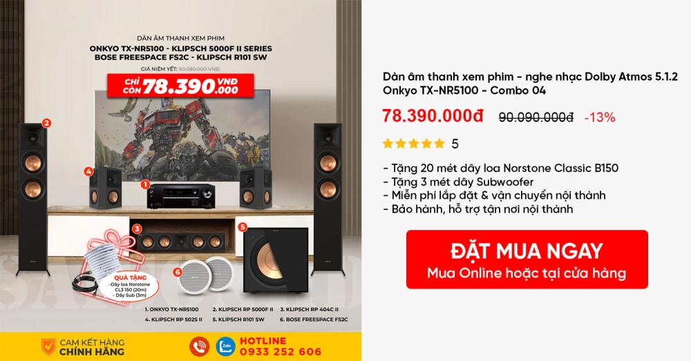 Gợi Ý 13 Dàn Âm Thanh Gia Đình Xem Phim Tại Gia 2025 – Chất Lượng Rạp Phim Ngay Tại Nhà