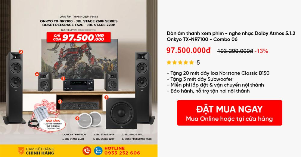 Gợi Ý 13 Dàn Âm Thanh Gia Đình Xem Phim Tại Gia 2025 – Chất Lượng Rạp Phim Ngay Tại Nhà