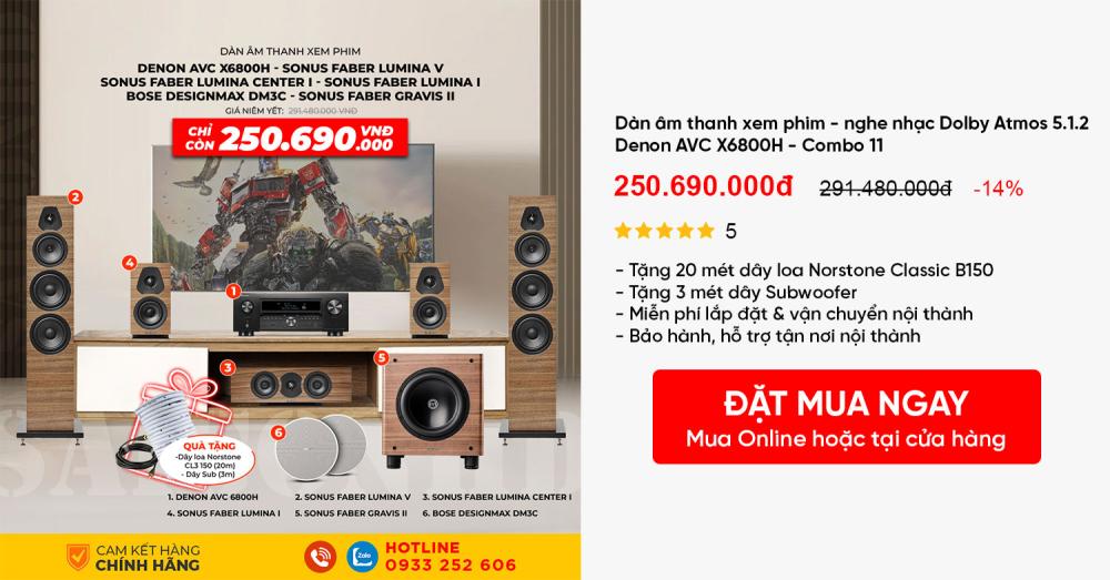 Gợi Ý 13 Dàn Âm Thanh Gia Đình Xem Phim Tại Gia 2025 – Chất Lượng Rạp Phim Ngay Tại Nhà