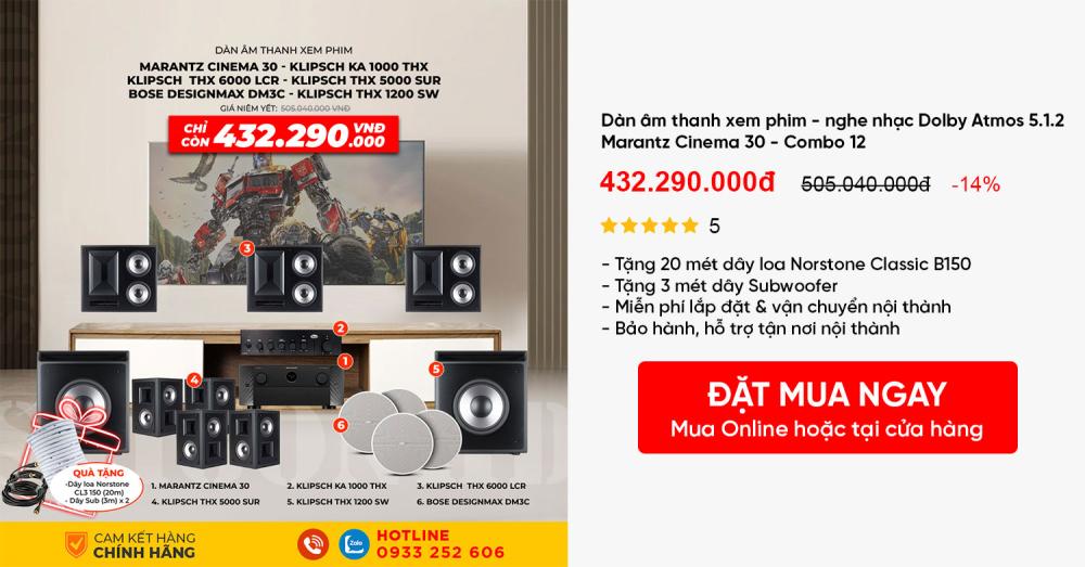 Gợi Ý 13 Dàn Âm Thanh Gia Đình Xem Phim Tại Gia 2025 – Chất Lượng Rạp Phim Ngay Tại Nhà