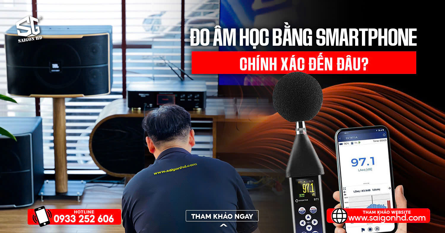 Đo &acirc;m học bằng smartphone l&agrave; g&igrave;?