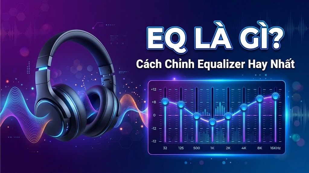 EQ L&agrave; G&igrave;? Hướng Dẫn Chỉnh Equalizer &Acirc;m Thanh Hay Nhất Cho Người Mới Bắt Đầu