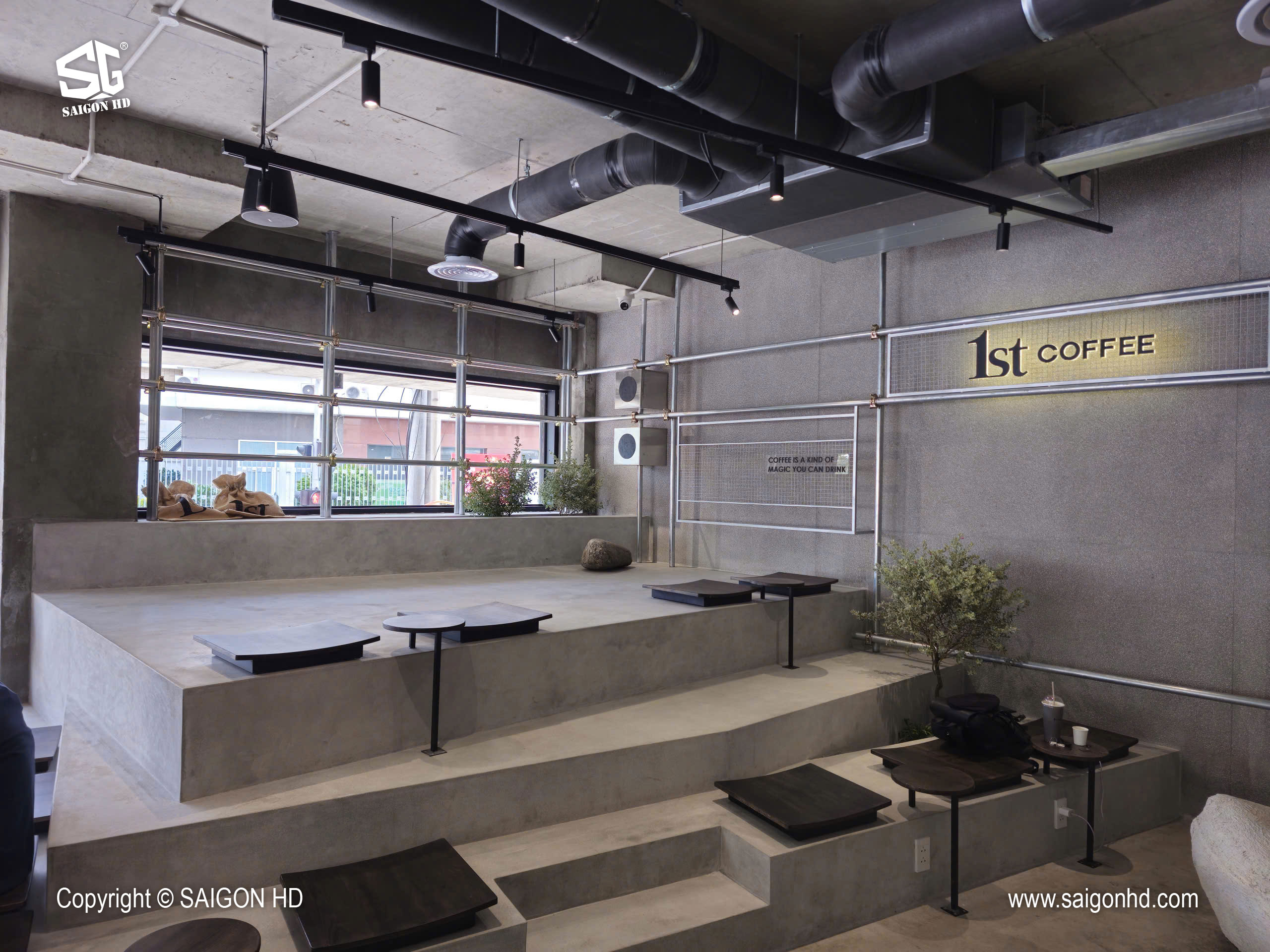 Hệ thống &acirc;m thanh cho cafe 2 tầng &ndash; xử l&yacute; thế n&agrave;o cho đồng đều?