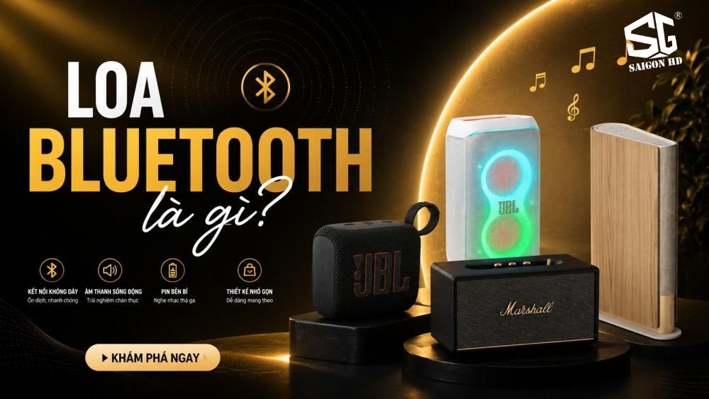 Kh&aacute;m ph&aacute; loa Bluetooth: C&aacute;c d&ograve;ng loa phổ biến v&agrave; c&aacute;ch lựa chọn ph&ugrave; hợp