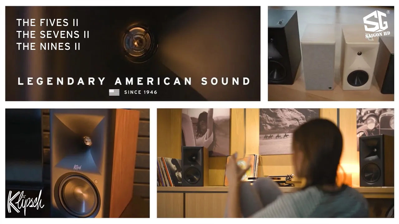 Klipsch ch&iacute;nh thức ra mắt bộ ba loa nghe nhạc chủ động Klipsch The Fives II - Klipsch The Sevens II - Klipsch The Nines II ch&iacute;nh h&atilde;ng mới nhất gi&aacute; rẻ nhất