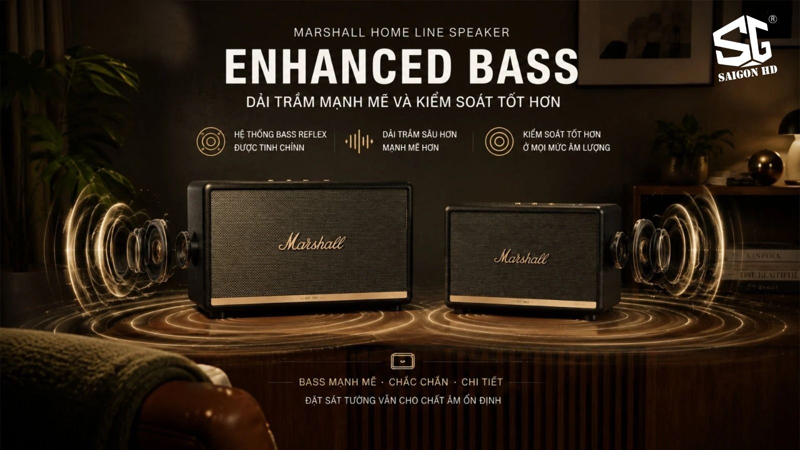 Marshall Acton IV v&agrave; Stanmore IV: Kh&aacute;m ph&aacute; thế hệ loa Homeline mới