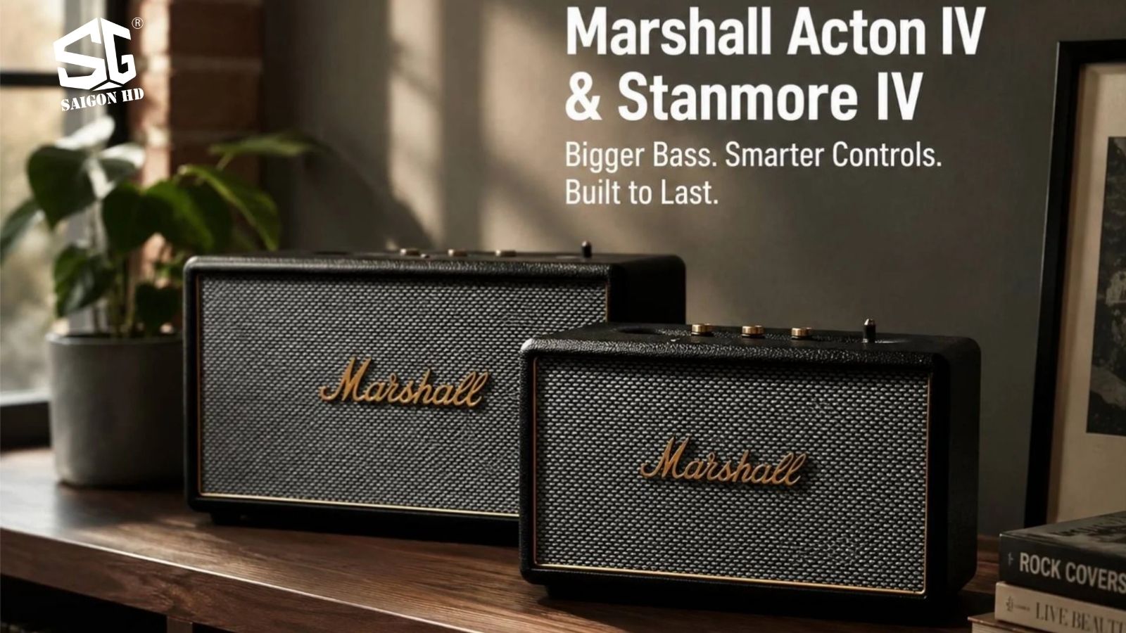 Marshall Acton IV v&agrave; Stanmore IV: Kh&aacute;m ph&aacute; thế hệ loa Homeline mới