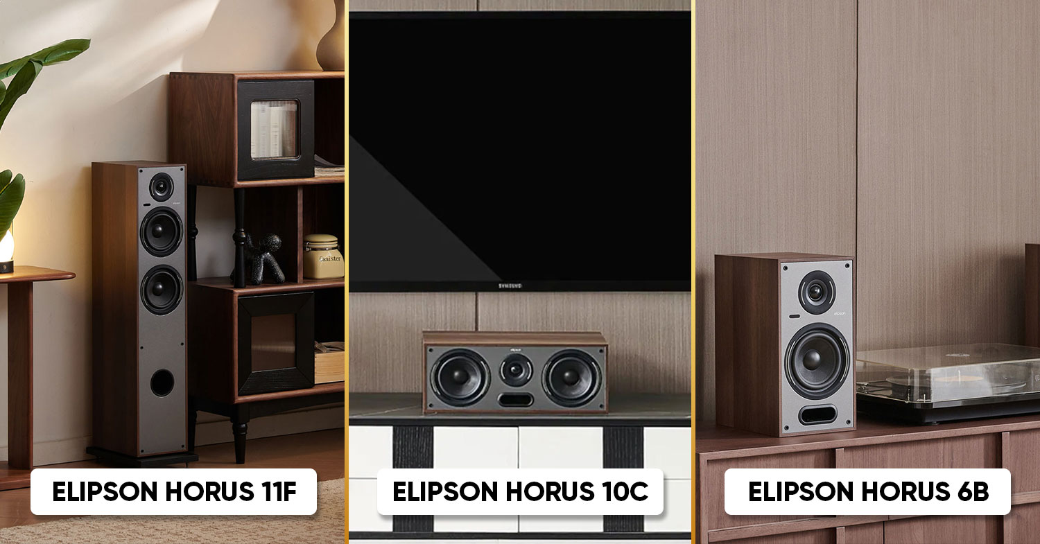 D&ograve;ng loa xem phim - nghe nhạc Elipson Horus Series ch&iacute;nh h&atilde;ng, gi&aacute; tốt